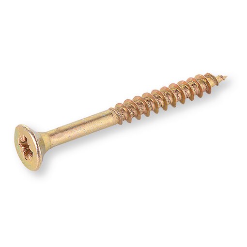 Vis bois Easy Classic tête fraisée filetage partiel pzd3 6,0x160 bichrom.